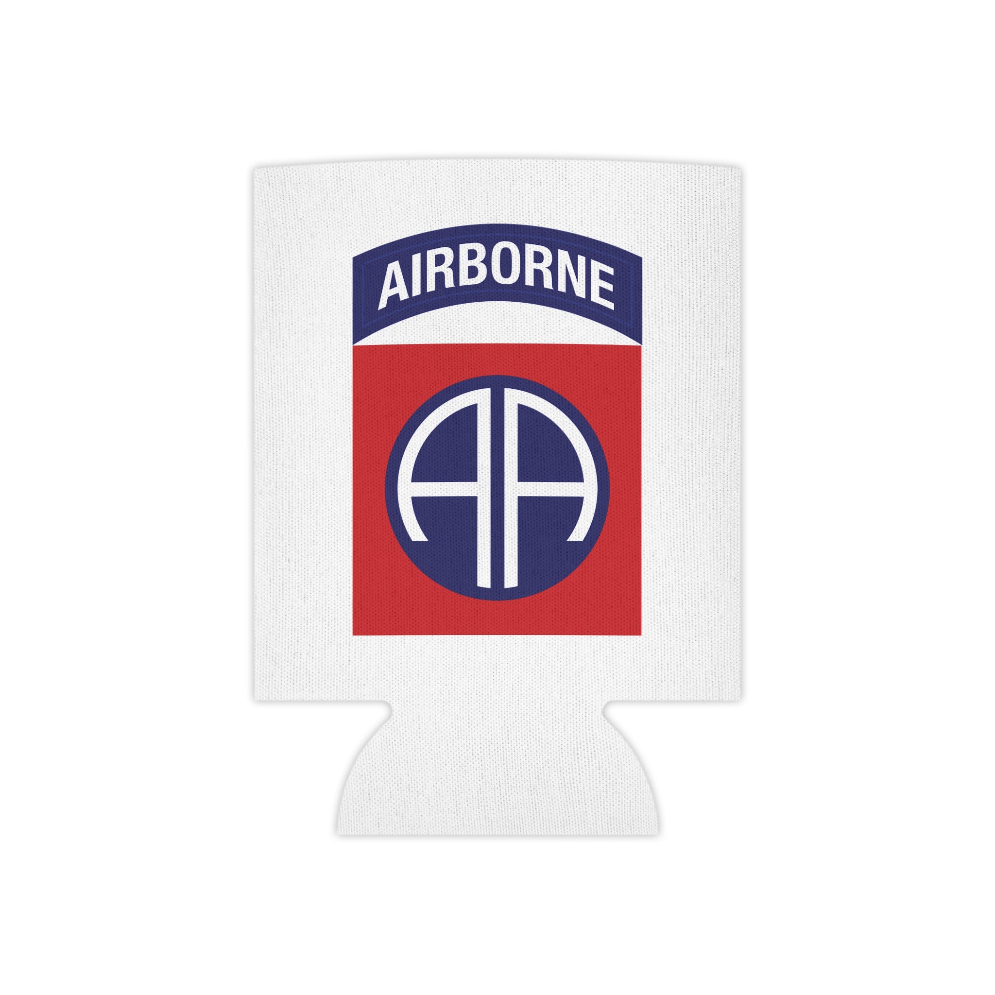 White can cooler with 82nd airborne logo