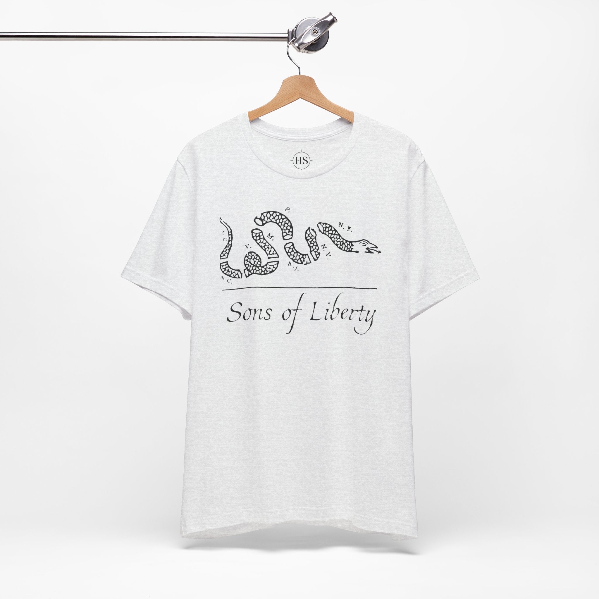 Don't tread on me sons of liberty patriotic t-shirt.
