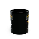101st airborne division black coffee mug