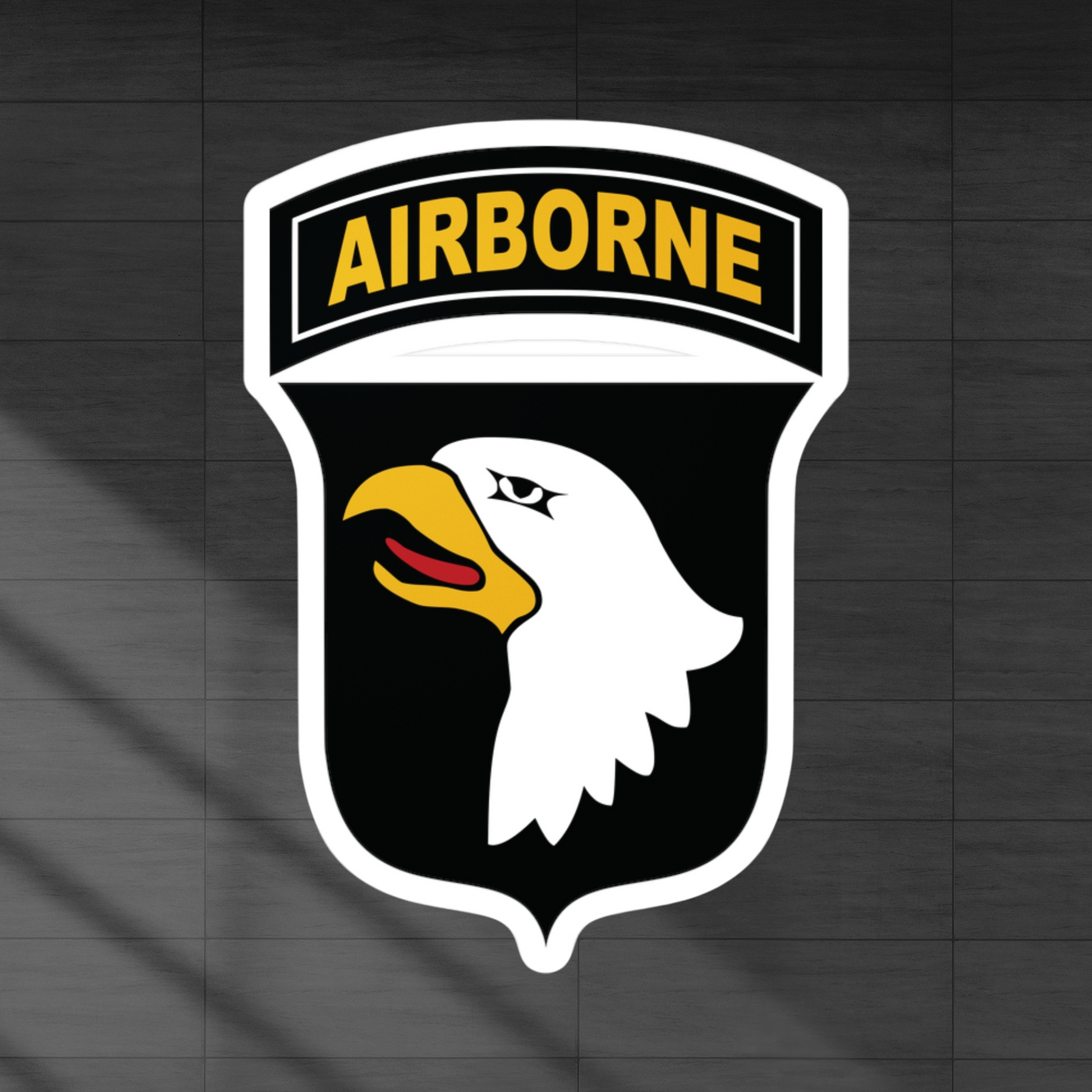 101st airborne insignia vinyl decal sticker