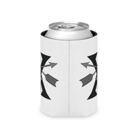 White can cooler with 10th special forces insignia and roman numeral design