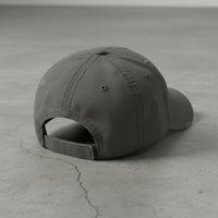 Distressed dad hat with 10th Mountain insignia