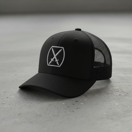 10th mountain division insignia snapback trucker hat