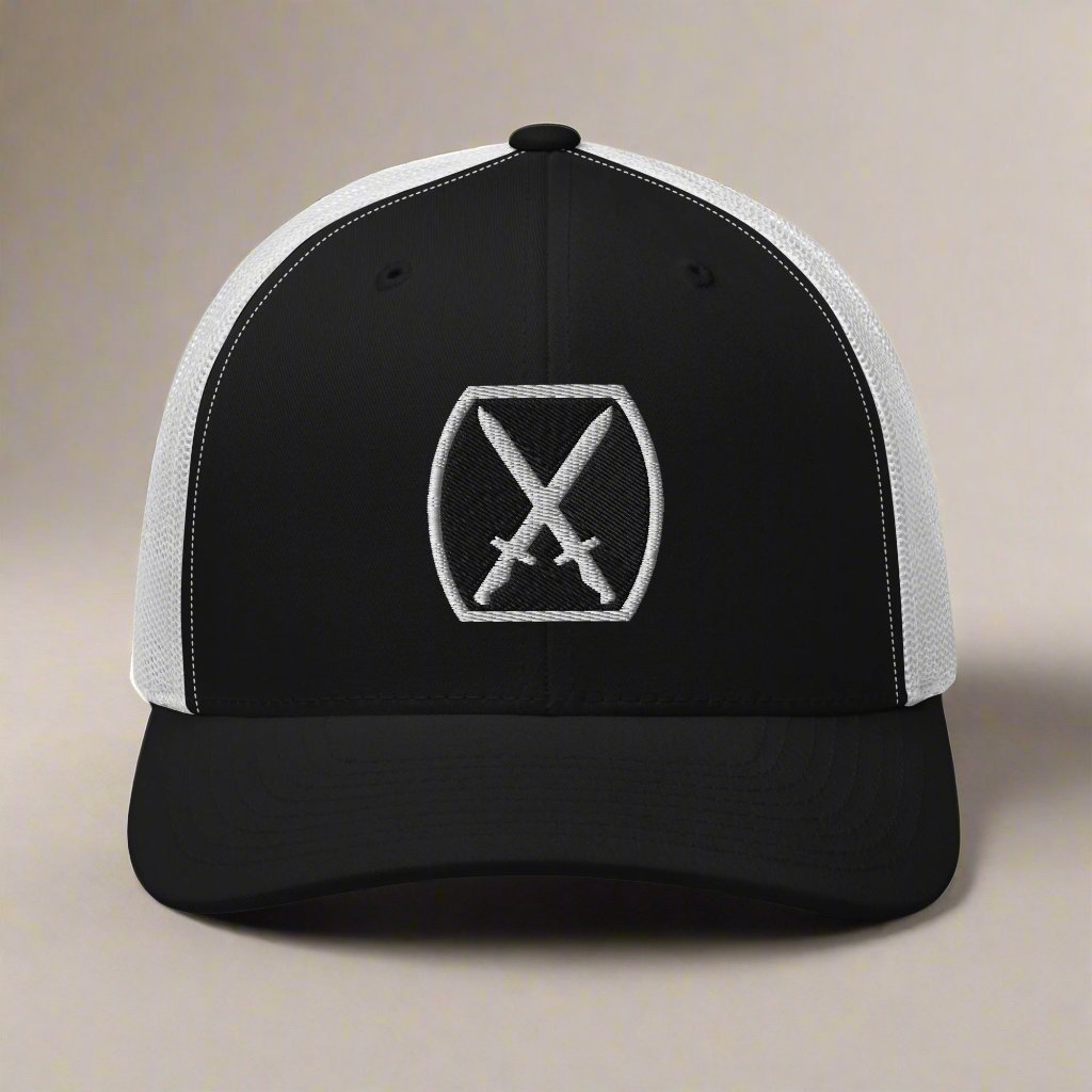 10th Mountain Snapback Trucker Hat