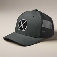 10th mountain division insignia snapback trucker hat