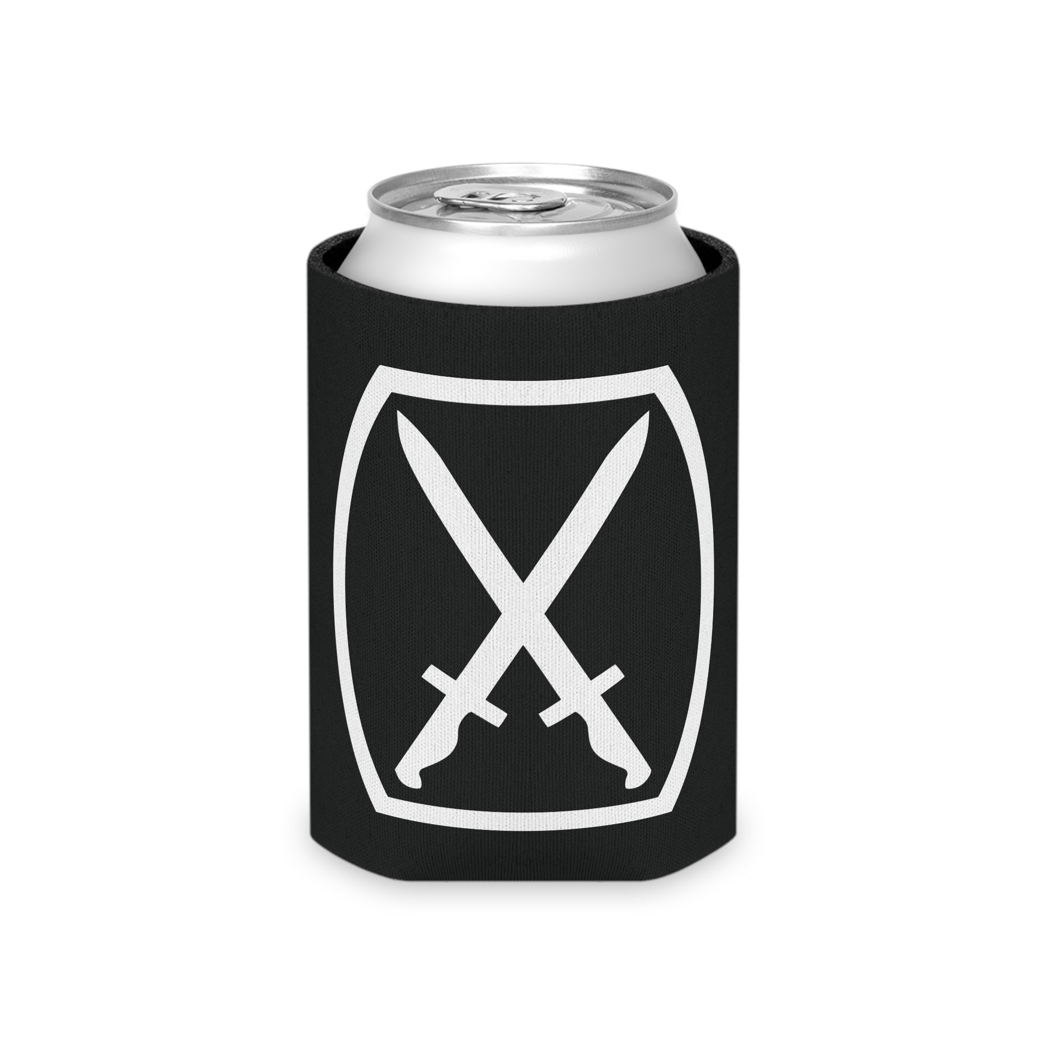 10th Mountain Can Cooler Beer Koozie
