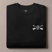 10th special forces group sweatshirt with embroidered design