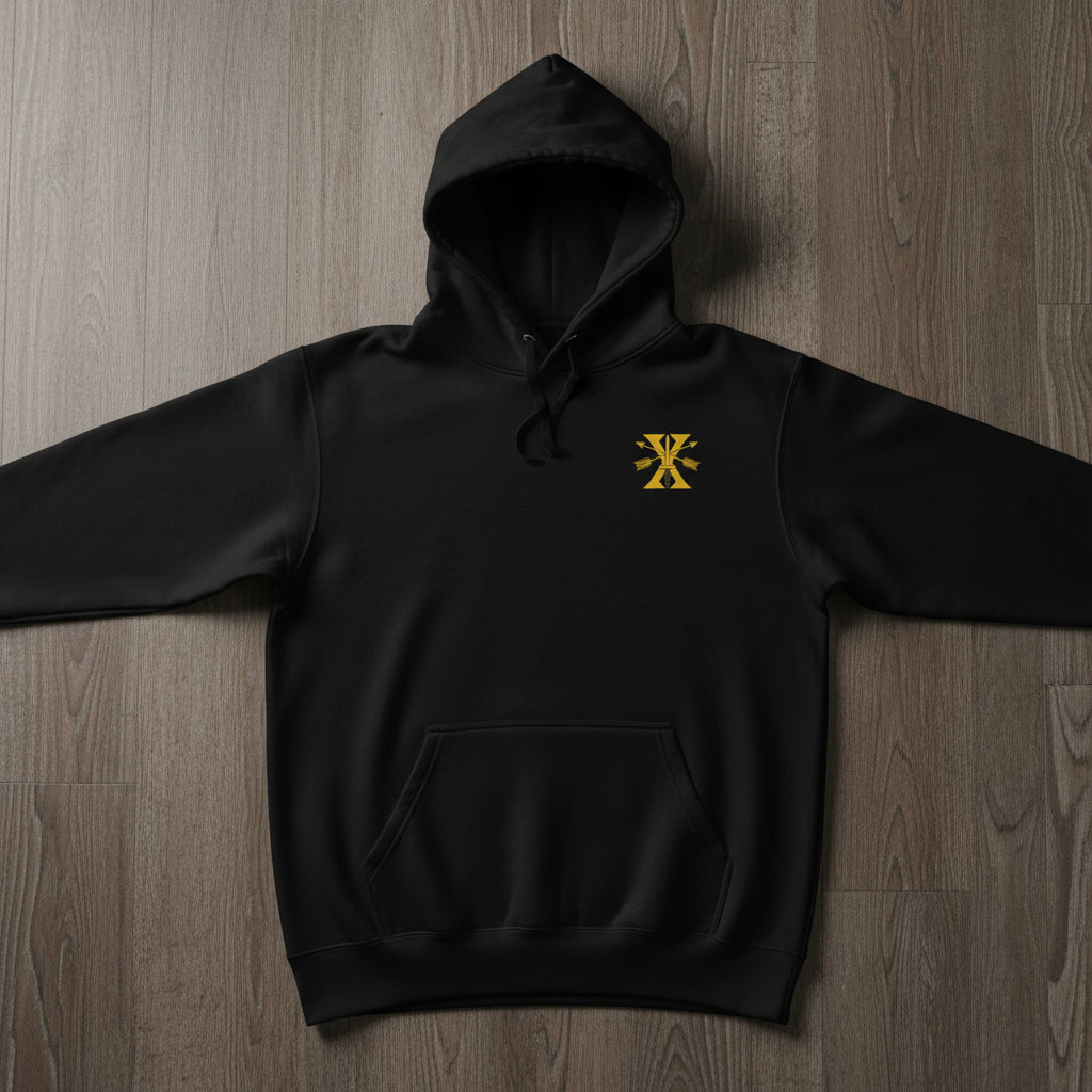 10th Special Forces Group Pullover Hoodie Roman Numeral