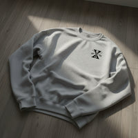 Sweatshirt with 10th special forces group roman numeral design on the left chest