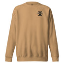 Sweatshirt with 10th special forces group roman numeral design on the left chest