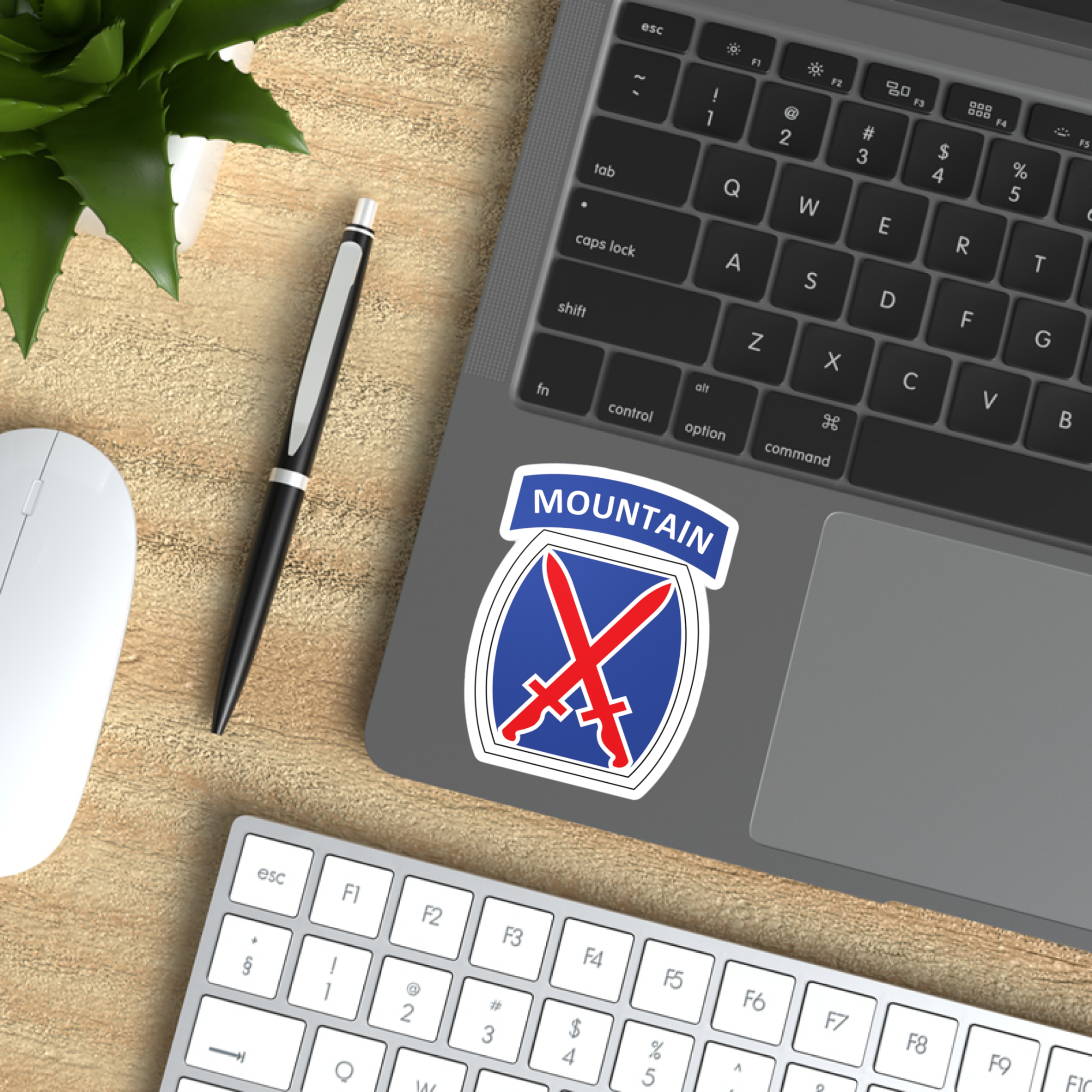10th Mountain Vinyl Decal Sticker