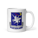 11oz white coffee mug with 160th SOAR insignia 