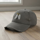 Distressed dad hat with 16th combat aviation brigade insignia