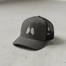 16th combat aviation brigade shoulder insignia embroidered on a snapback trucker hat.
