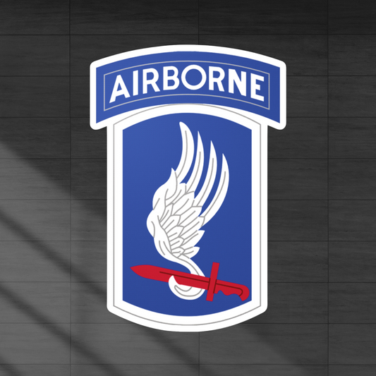 173rd Airborne Brigade shoulder insignia vinyl decal sticker