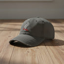 Distressed dad hat with 173rd airborne brigade insignia