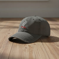 Distressed dad hat with 173rd airborne brigade insignia