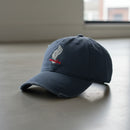 Distressed dad hat with 173rd airborne brigade insignia