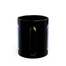 173rd airborne brigade insignia on a black coffee mug