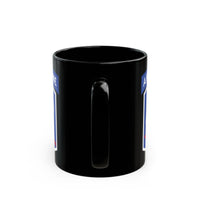 173rd airborne brigade insignia on a black coffee mug