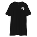 black t-shirt with 18th airborne corps insignia on the left chest