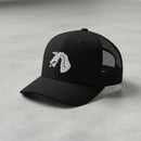 18th airborne dragon insignia on a trucker hat