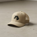 18th airborne dragon insignia on a trucker hat