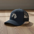 18th airborne dragon insignia on a trucker hat