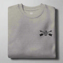 19th special forces group sweatshirt with embroidered design.