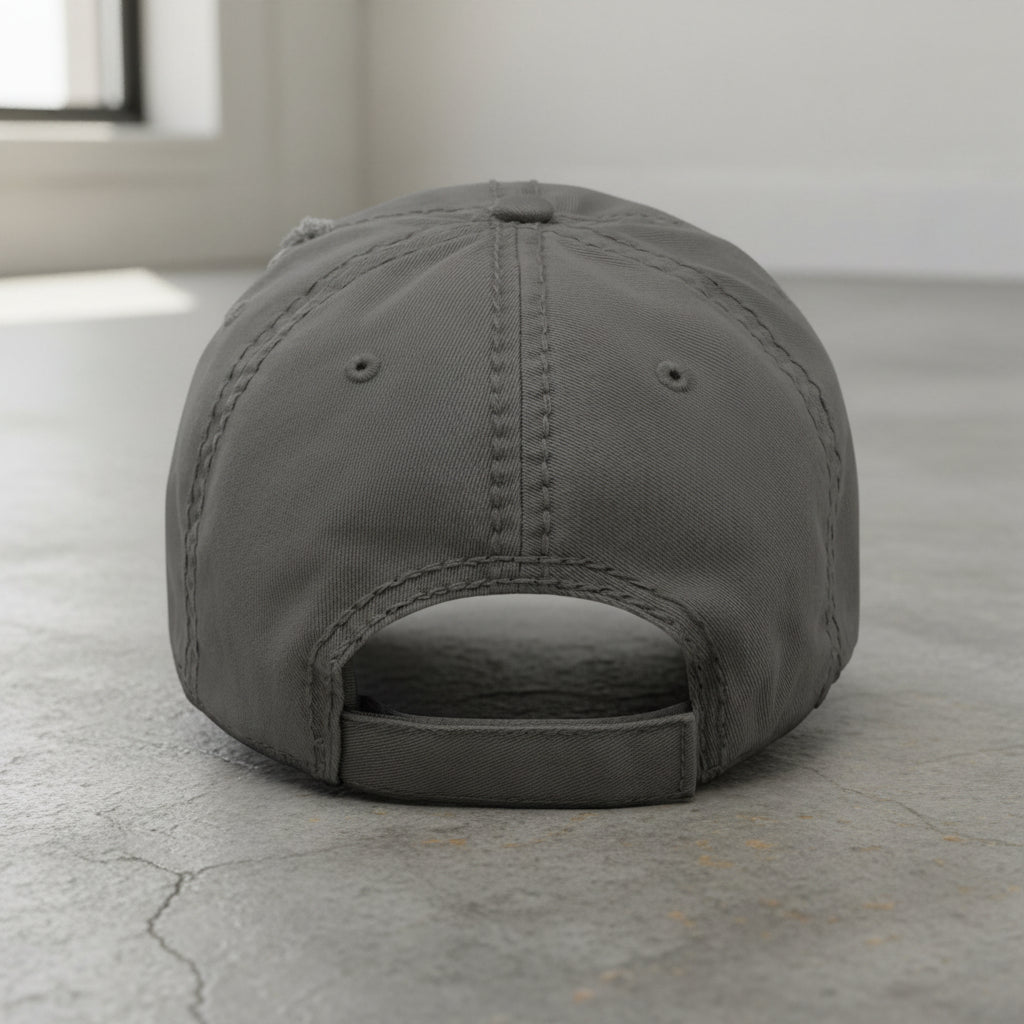 Distressed dad hat with 19th special forces group insignia and roman numeral design