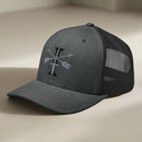 Dark gray cap with with 1st special forces insignia and roman numeral design