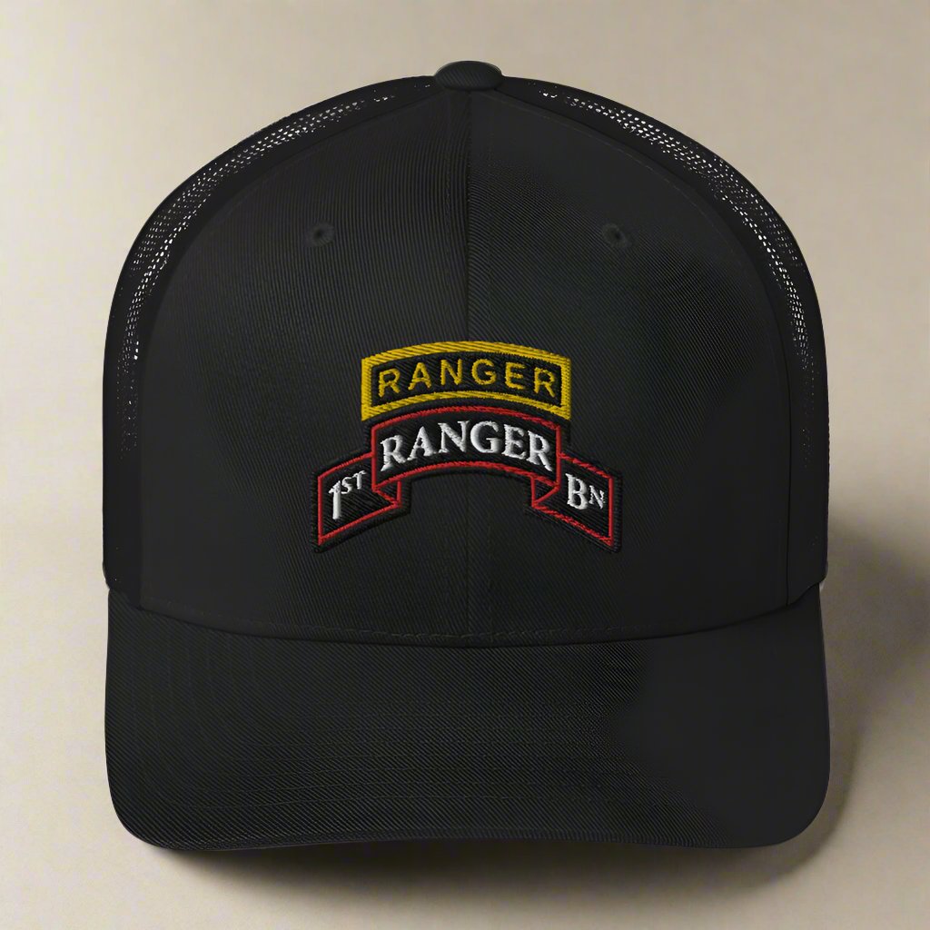 1st Ranger Battalion Snapback Trucker Hat