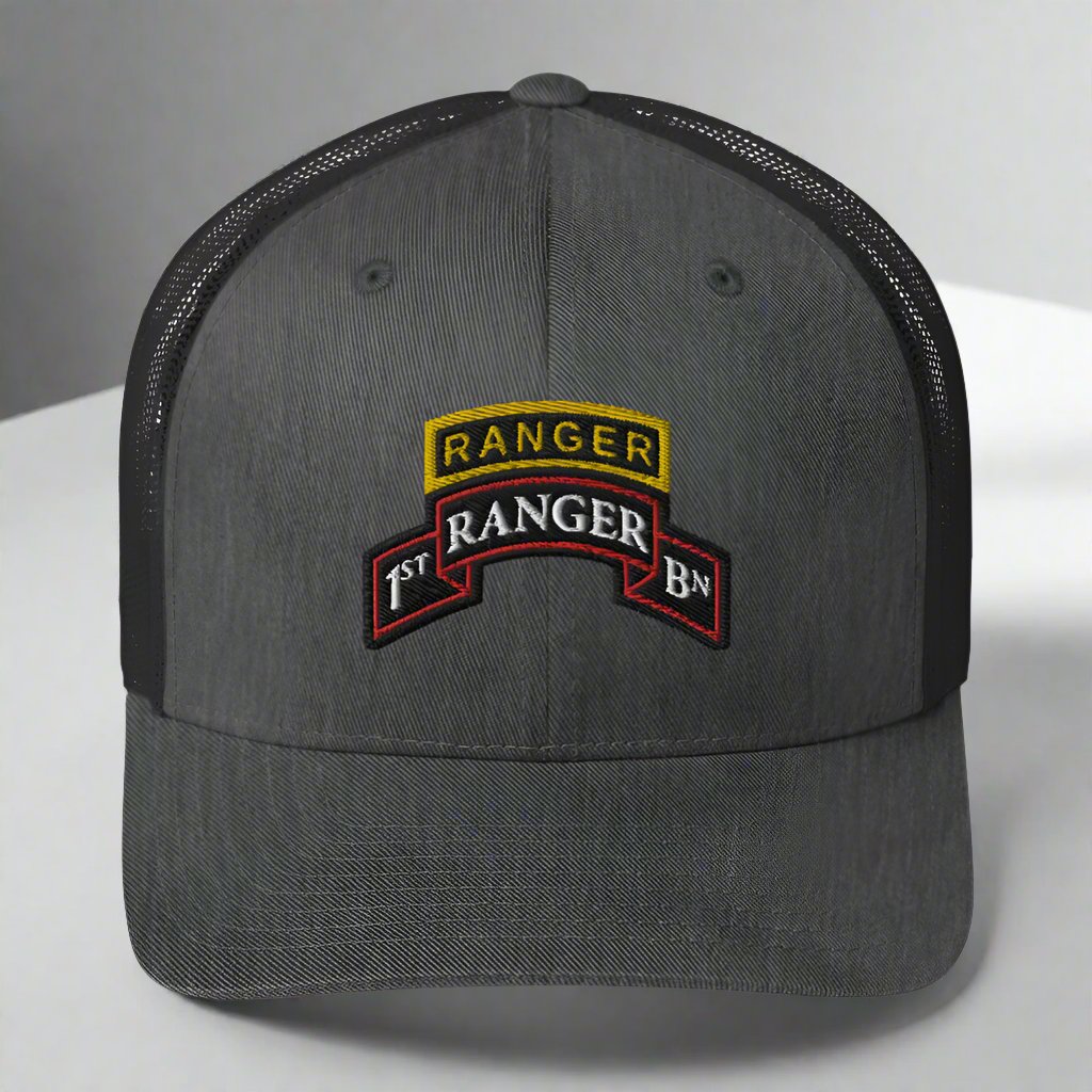 1st Ranger Battalion Snapback Trucker Hat