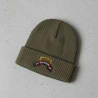 1st Ranger Battalion Scroll and Tab Beanie
