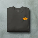 gray sweatshirt with army rangers world war 2 diamond