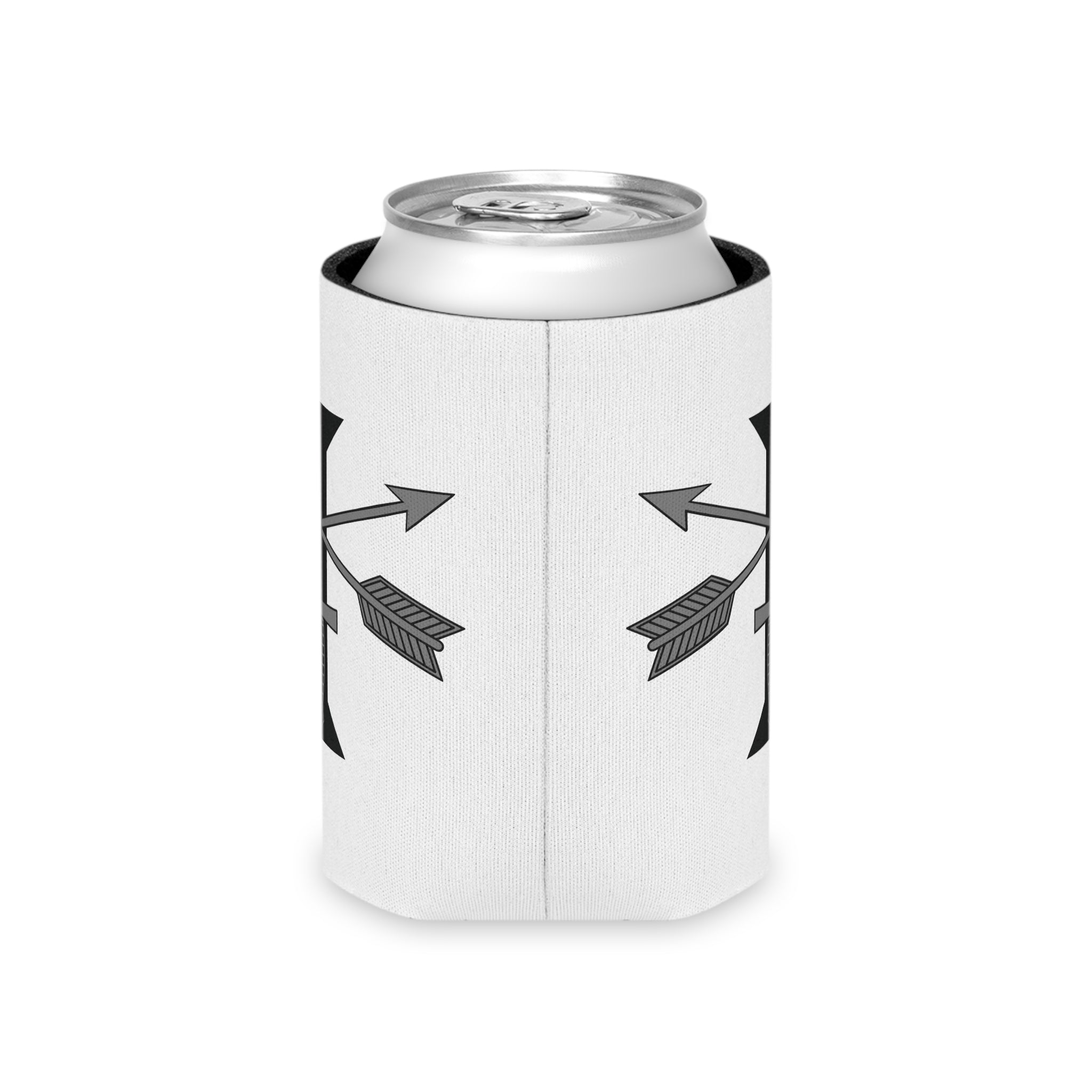 1st special forces group white can cooler with roman numeral design