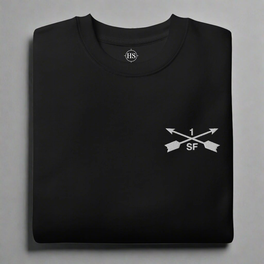 1st special forces group sweatshirt with embroidered design