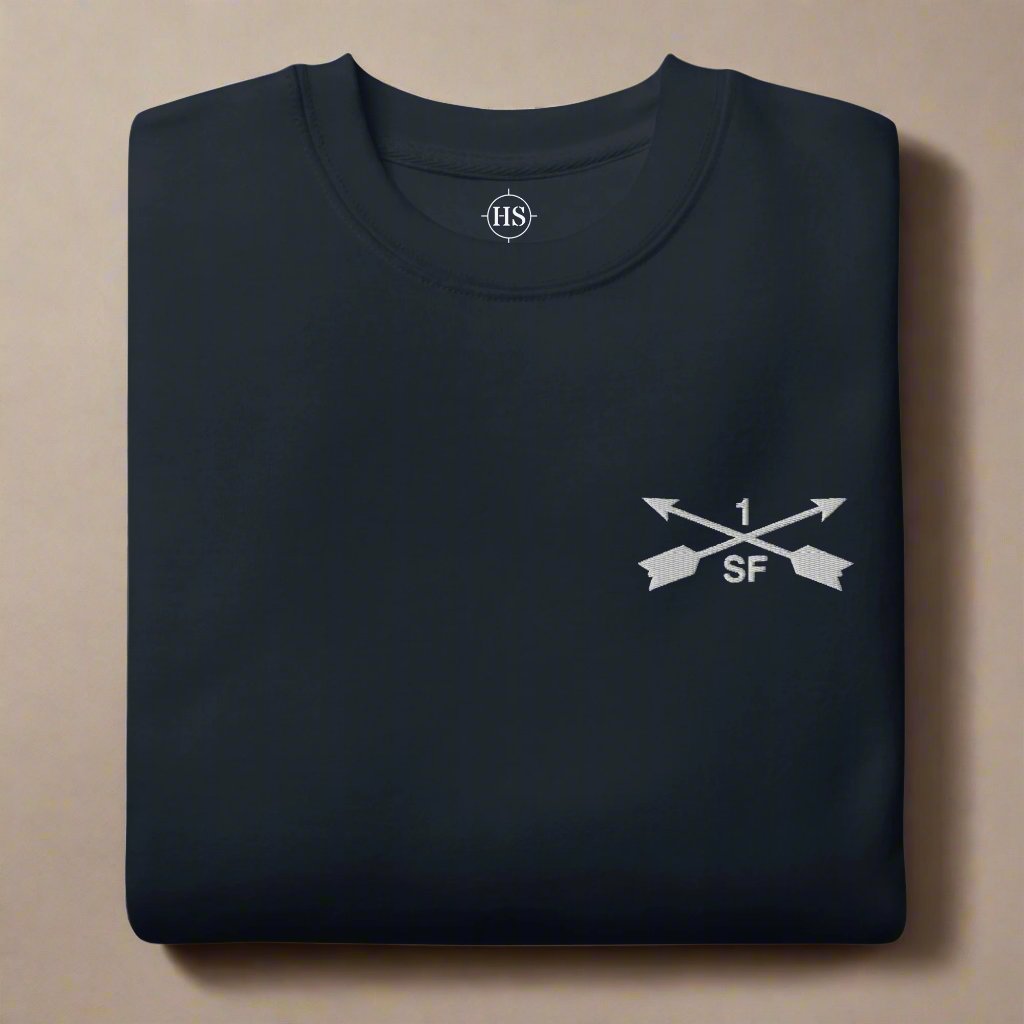 1st special forces group sweatshirt with embroidered design