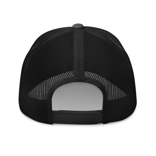 snapback trucker hat with embroidered 1st special forces group insignia and roman numeral design