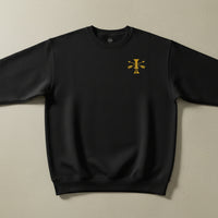 Sweatshirt with 1st special forces group roman numeral design on the left chest