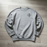 Sweatshirt with 1st special forces group roman numeral design on the left chest