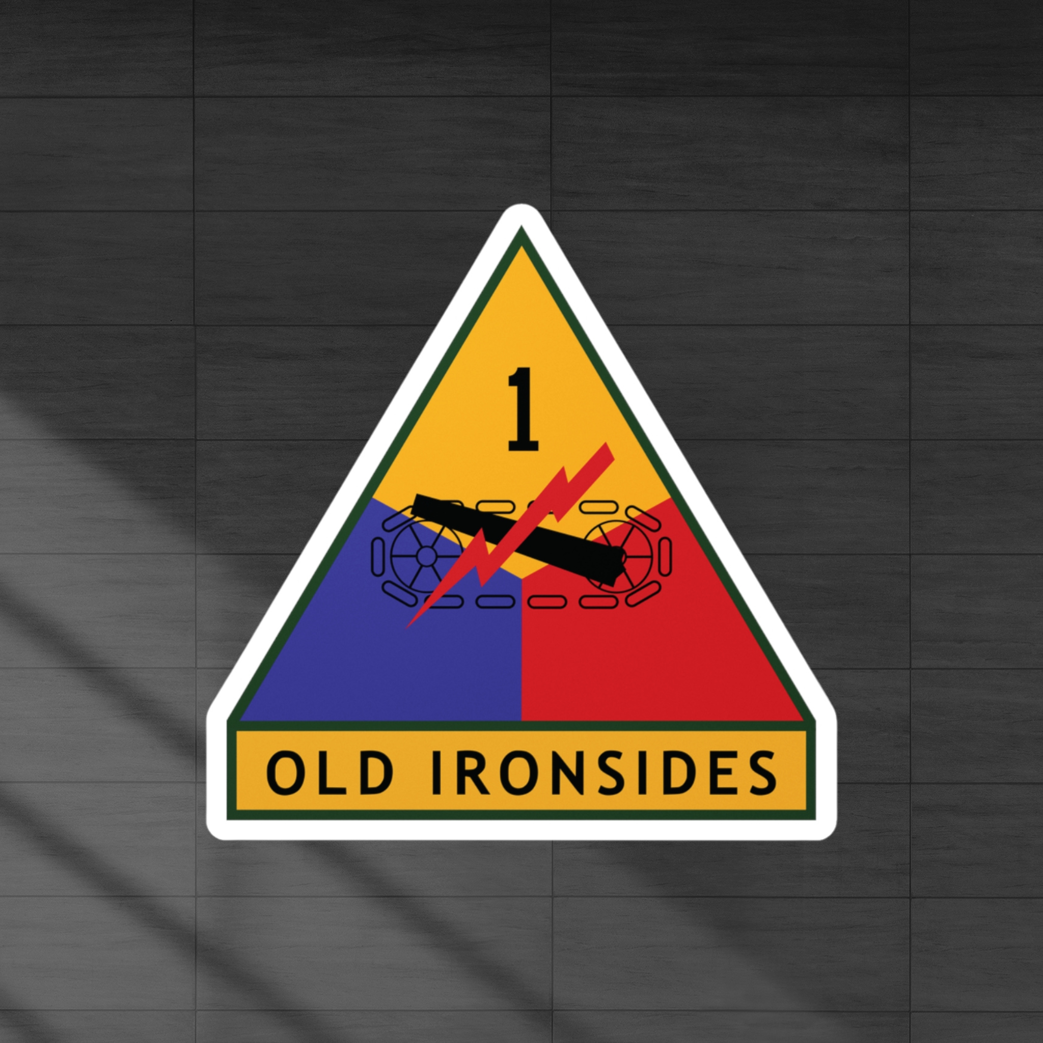 1st Armored Division Vinyl Decal Sticker