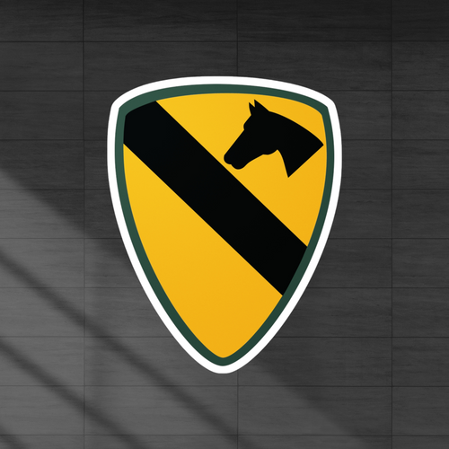 1st cavalry division vinyl decal sticker