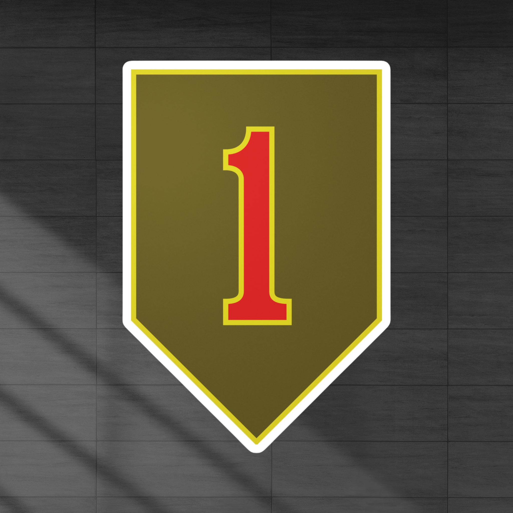 1st Infantry Division Vinyl Decal Sticker