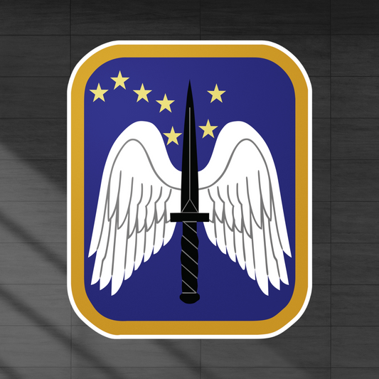 16th combat aviation brigade sleeve insignia sticker. 