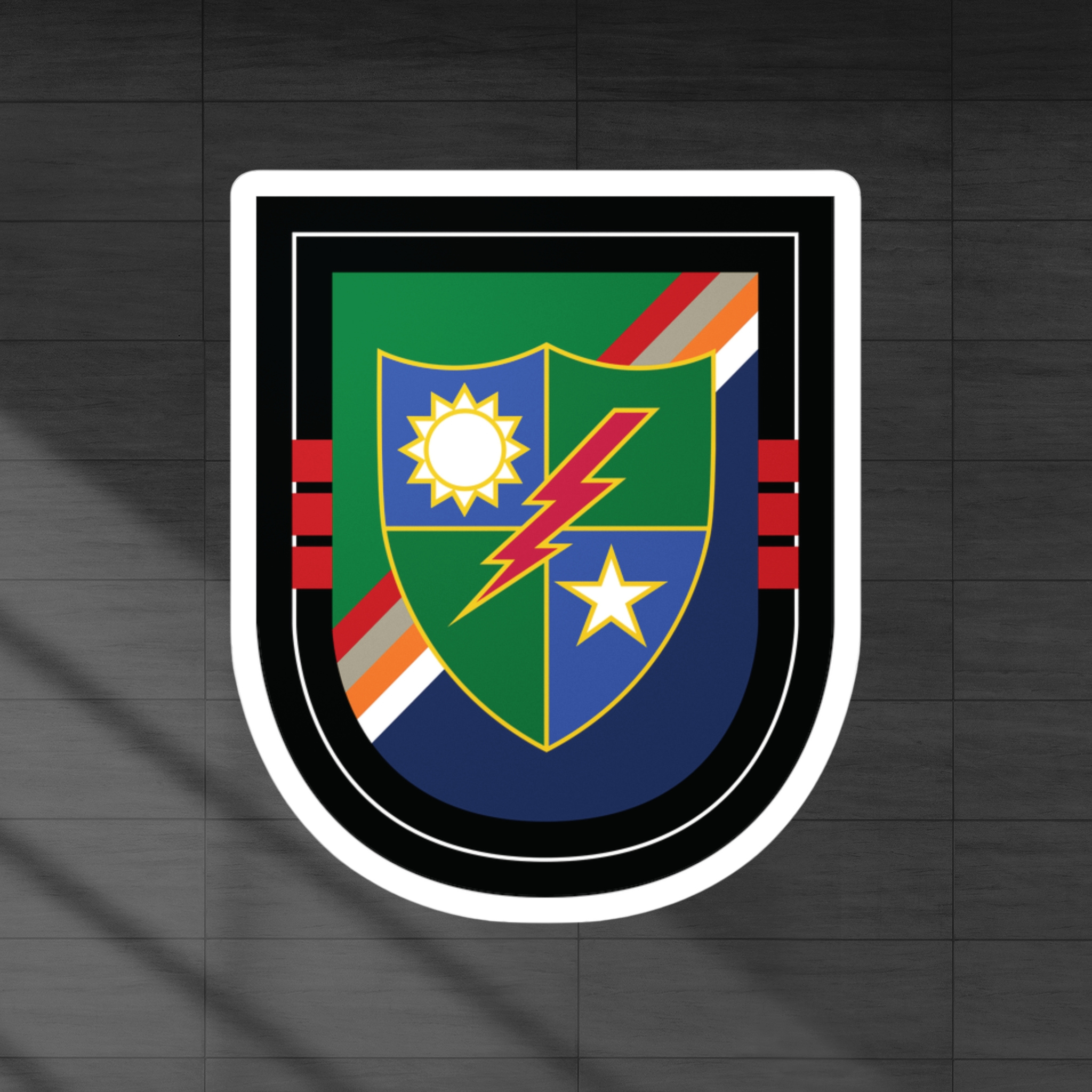 3rd Ranger Battalion DUI Vinyl Decal Sticker