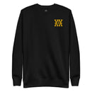 Sweatshirt with 20th special forces group roman numeral design on the left chest