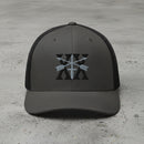 snapback trucker hat with 20th special forces insignia 