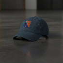 Distressed dad hat with 229th aviation regiment insignia