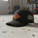 2nd ranger battalion WW2 diamond on snapback trucker hat.